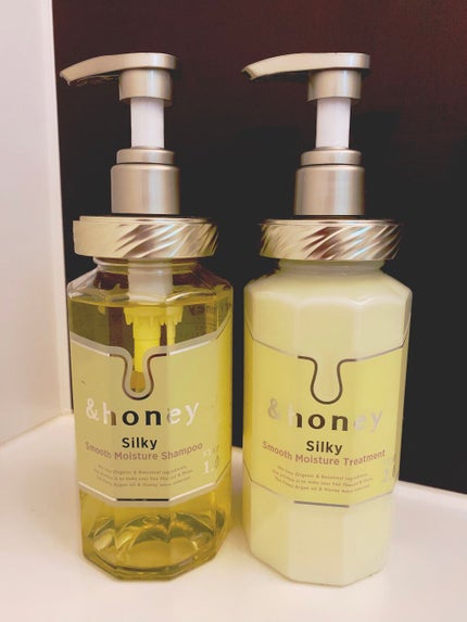 シルキー スムースモイスチャー シャンプー 1.0/ヘアトリートメント 2.0/&honey/市販シャンプーを使ったクチコミ(2枚目)