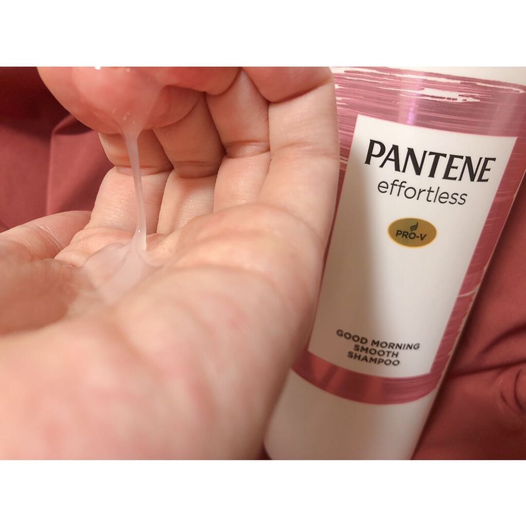 パンテーン エフォートレス グッドモーニング スムース シャンプー/トリートメント/パンテーン/市販シャンプーを使ったクチコミ(3枚目)