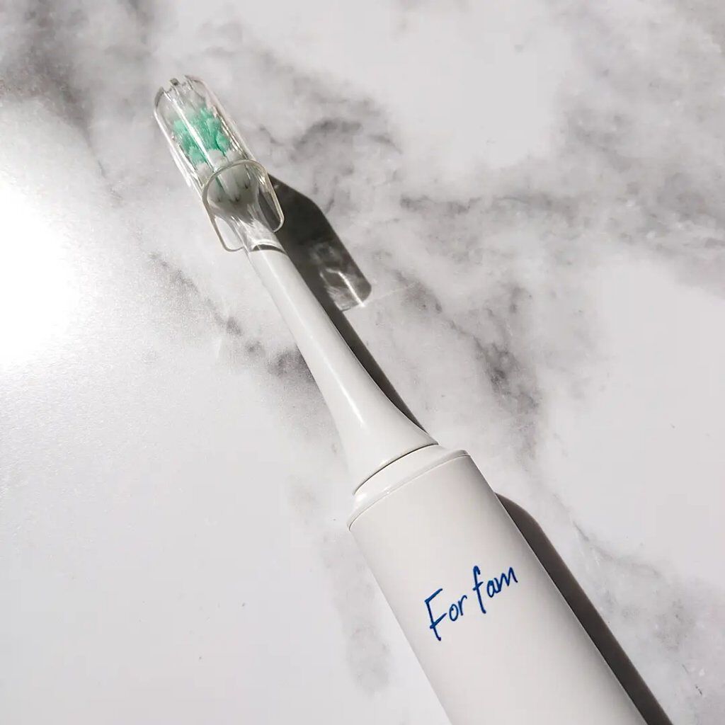 ソニック トゥースブラシ/For fam/電動歯ブラシを使ったクチコミ（2枚目）