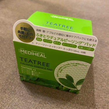 ティーツリーカーミングエッセンスパッド/MEDIHEAL/ピーリングを使ったクチコミ（1枚目）