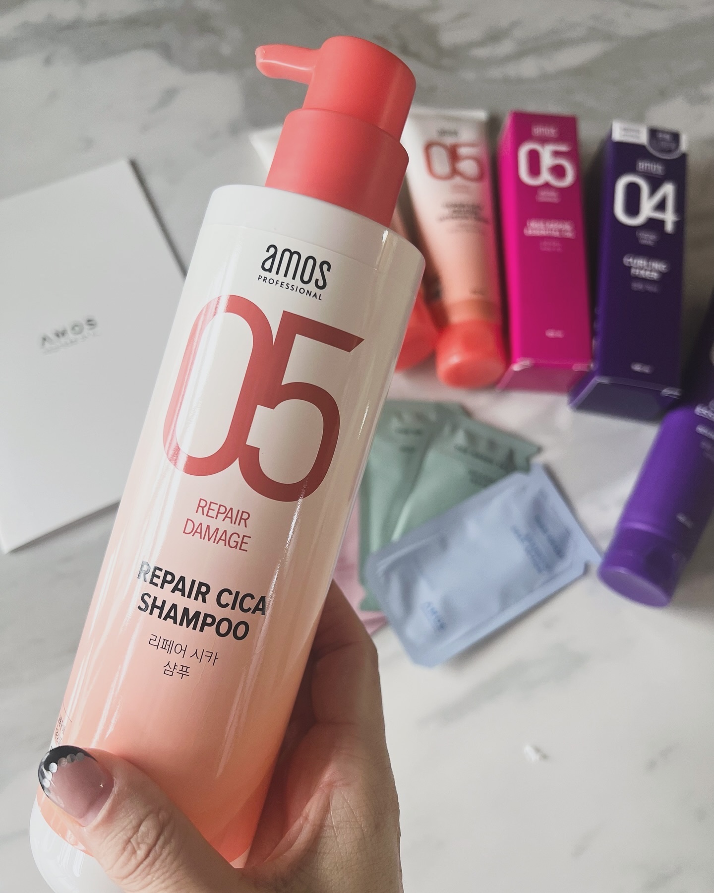 リペアシカシャンプー / トリートメント/amos PROFESSIONAL/サロンシャンプーを使ったクチコミ（3枚目）