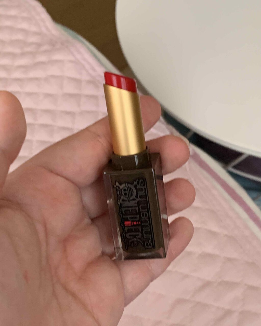 ルージュ アンリミテッド RD 163/shu uemura/口紅を使ったクチコミ（1枚目）