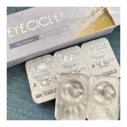 EYECICLE 1day/EYECICLE/カラーコンタクトレンズを使ったクチコミ(1枚目)