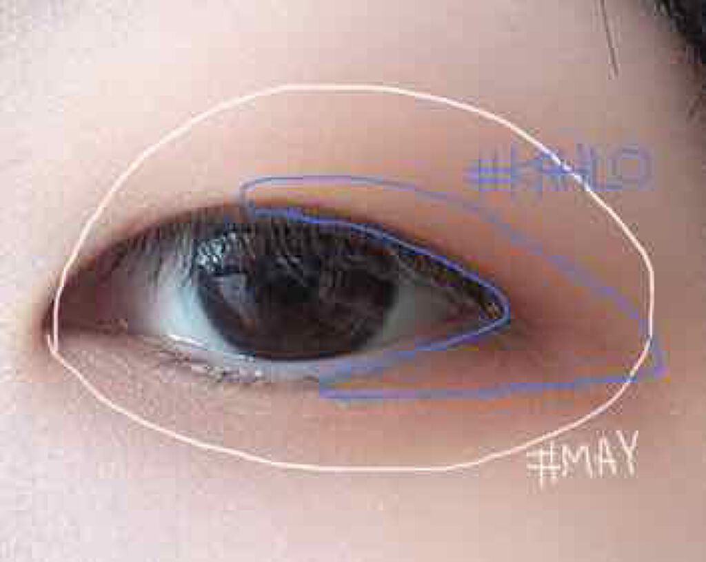 ジャストアイシャドウ/Laka/単色アイシャドウを使ったクチコミ(4枚目)