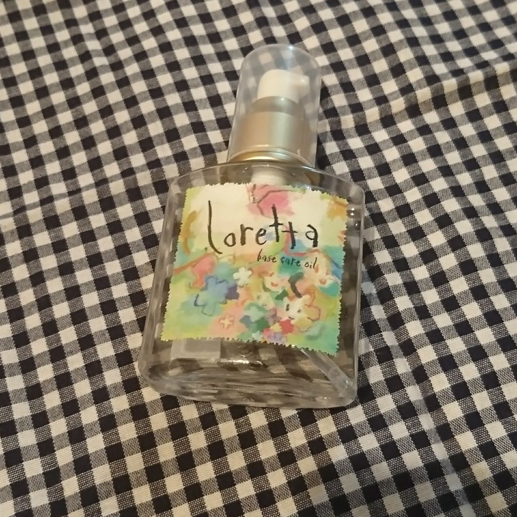 夜はロレッタのオイルでヘアケア🐻