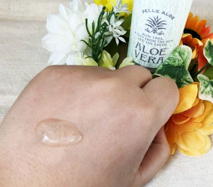 CALEIDO ET BICE CBアロエベラピュアジェルのクチコミ「モニターとしていただき使用しました。
少しとろみのあるテクスチャーで、とても肌になじませ.....」(3枚目)