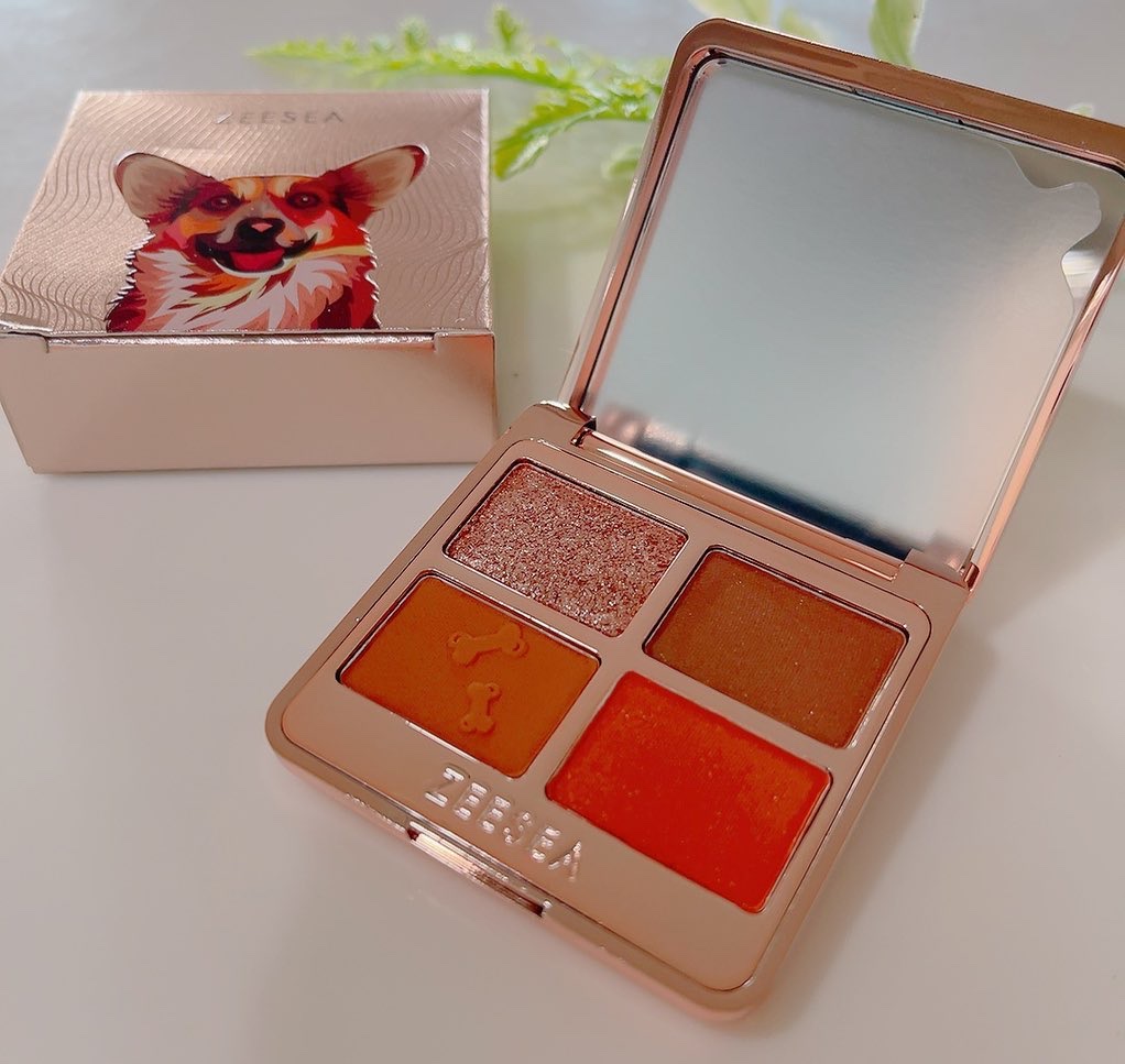 アニマルアイシャドウ(4シェード)/ZEESEA/アイシャドウパレットを使ったクチコミ（2枚目）