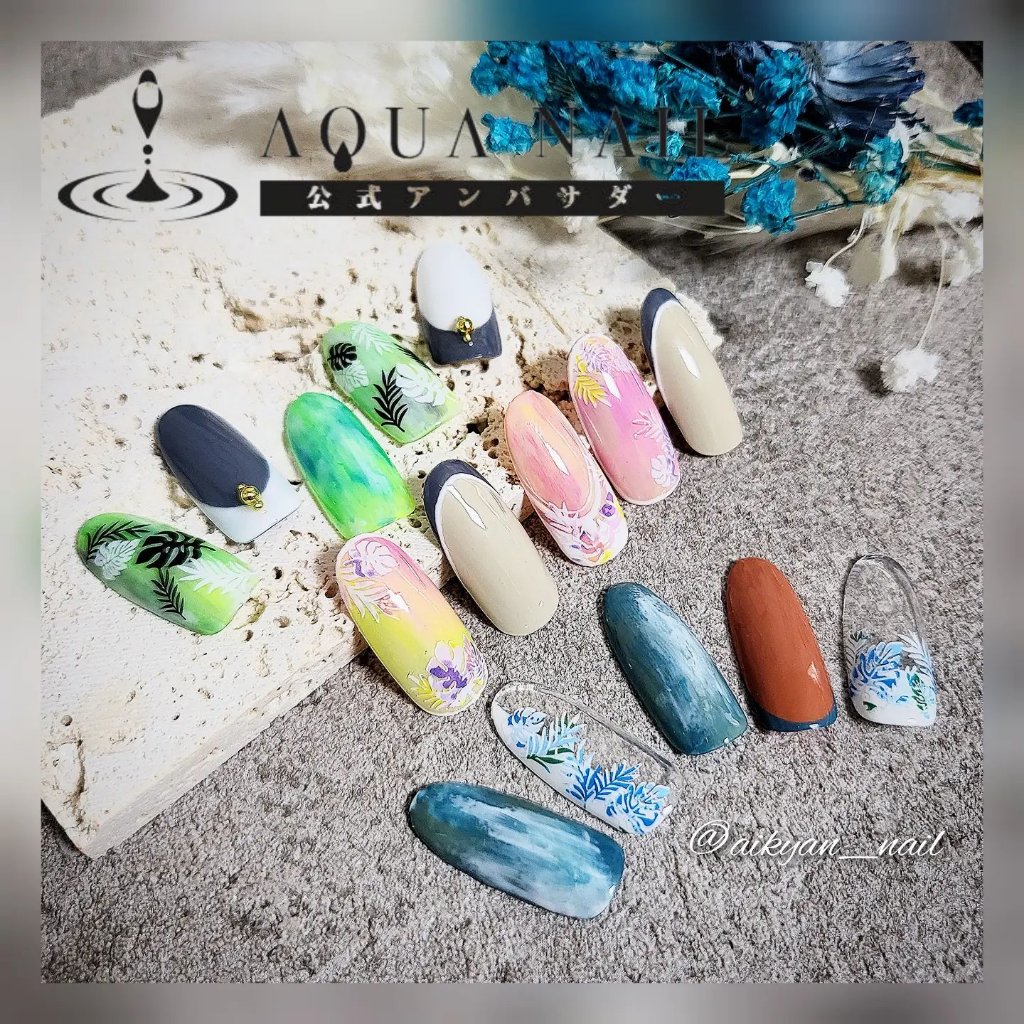 トップジェル/AQUA NAIL/ジェルネイルを使ったクチコミ（1枚目）