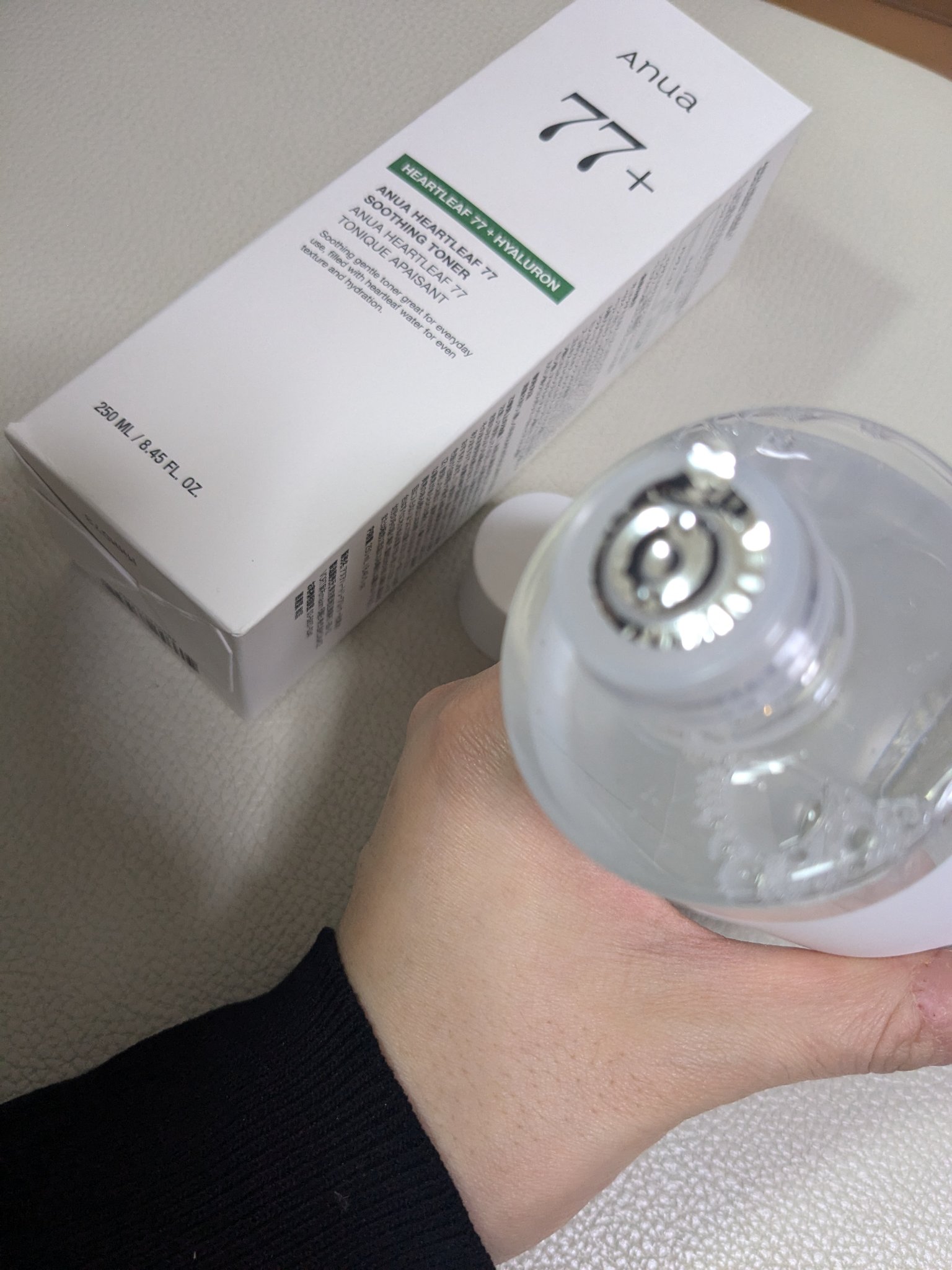 ドクダミ 77 スージングトナー/Anua/化粧水を使ったクチコミ（2枚目）