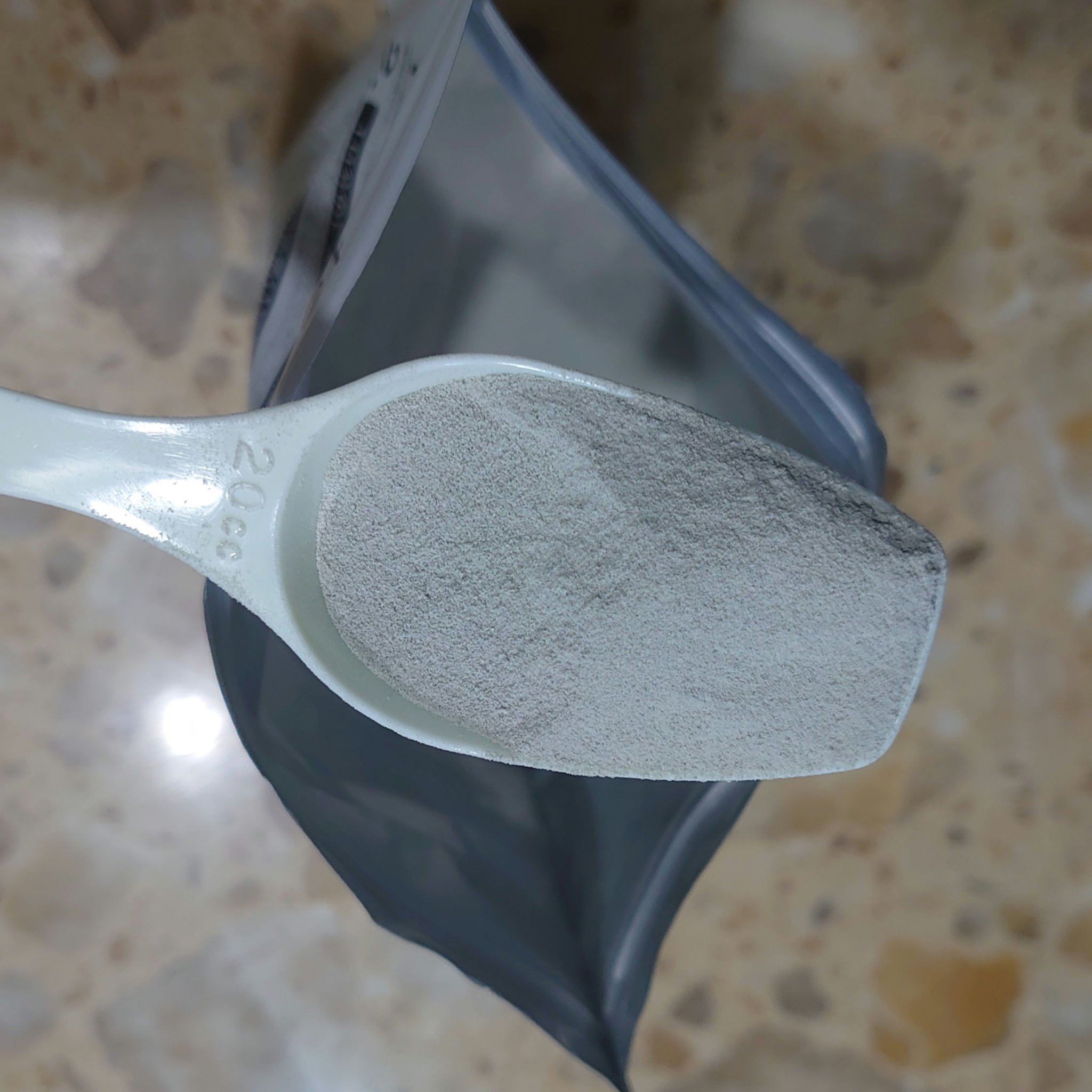 プロテイン　黒ごまきな粉/mariness/その他プロテインを使ったクチコミ（2枚目）