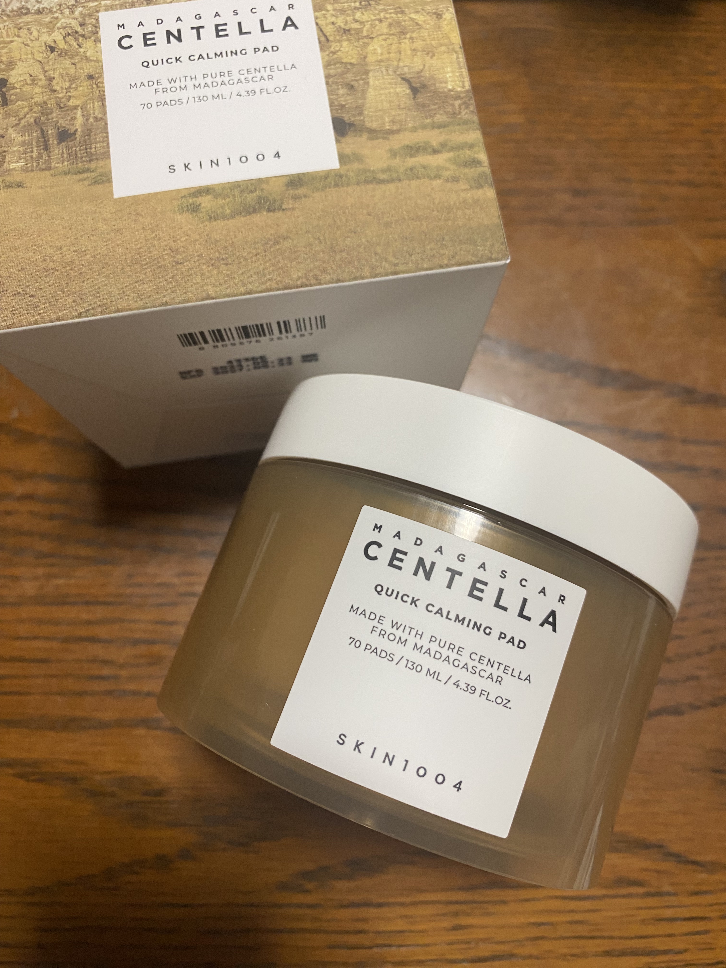 センテラ クイックカーミングパッド/SKIN1004/トナーパッドを使ったクチコミ（1枚目）