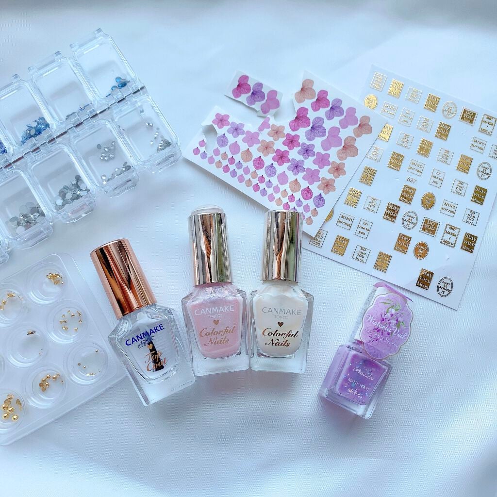 カラフルネイルズ/キャンメイク/マニキュアを使ったクチコミ(3枚目)