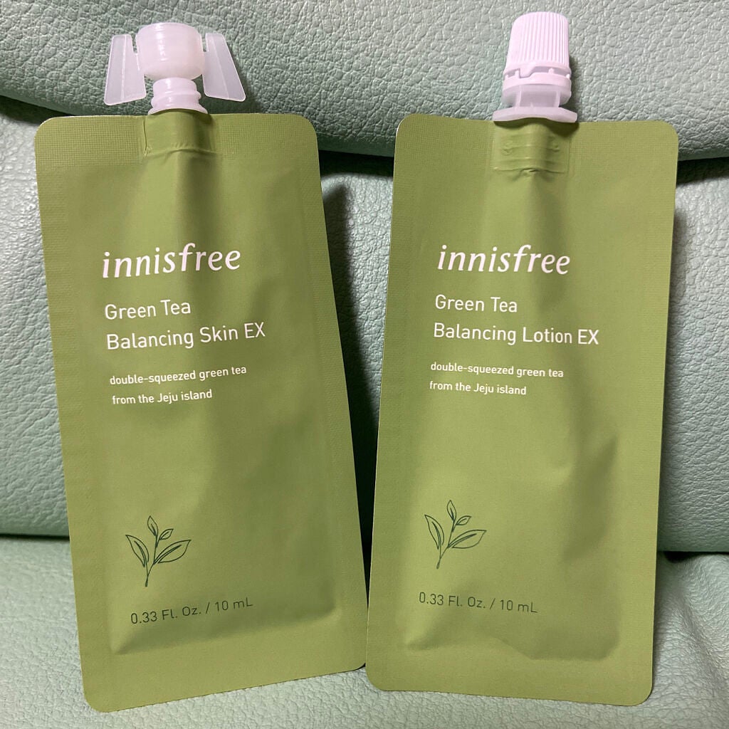 グリーンティー バランシングスキン/innisfree/化粧水を使ったクチコミ(1枚目)