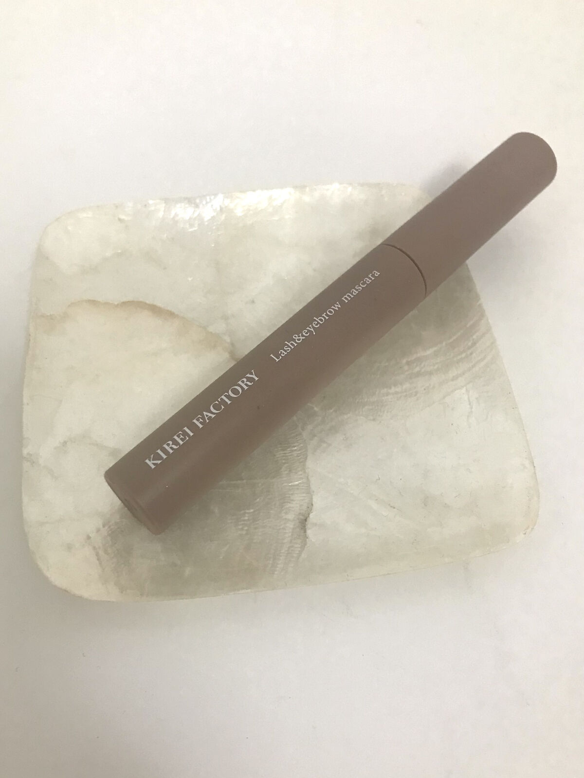 ラッシュ&アイブロウマスカラ 02 ラフテラコッタ/KIREI FACTORY/マスカラを使ったクチコミ（2枚目）