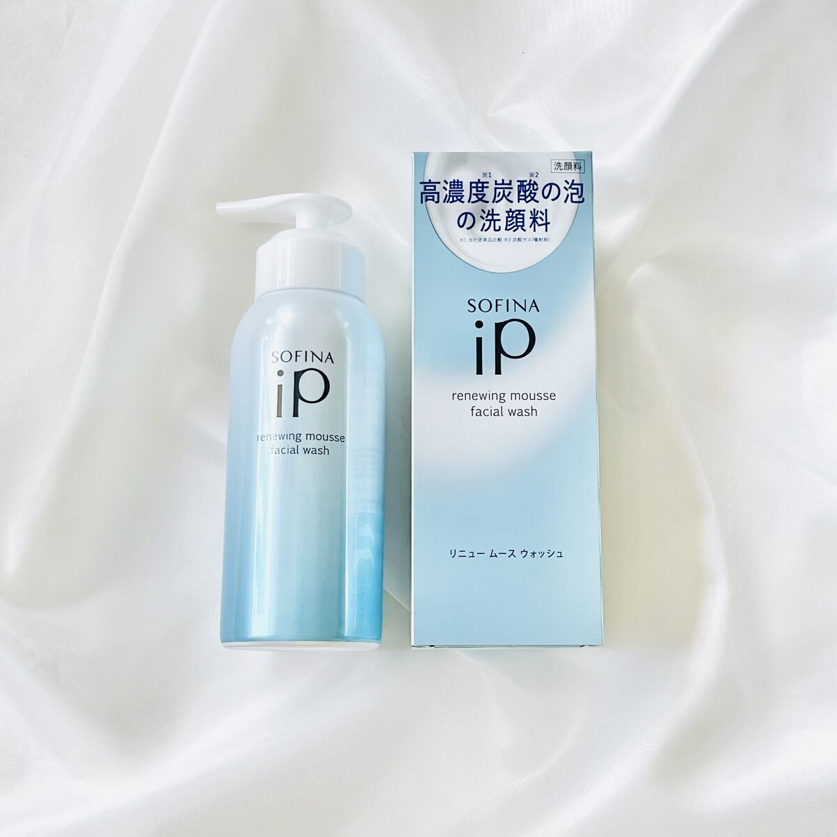 ソフィーナ iP リニュー ムース ウォッシュ/SOFINA iP/泡洗顔を使ったクチコミ（1枚目）