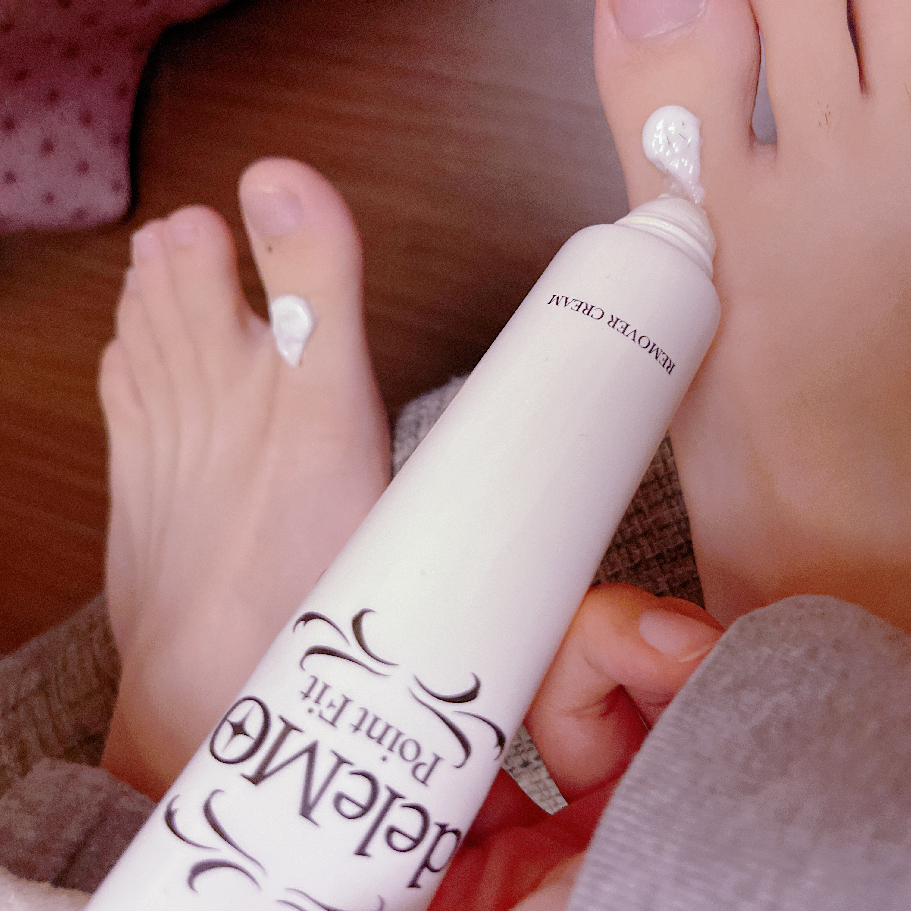 deleMO point Fit/コスモビューティー/除毛クリームを使ったクチコミ（2枚目）