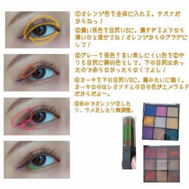 UR GLAM　BLOOMING EYE COLOR PALETTE/U R GLAM/アイシャドウパレットを使ったクチコミ（2枚目）