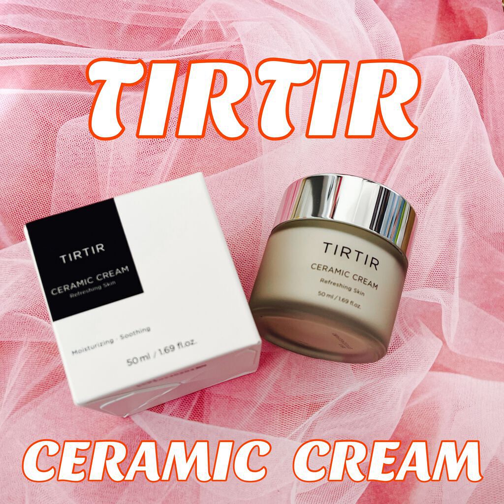 TIRTIR(ティルティル) セラミッククリームのクチコミ「TIRTIR
♡CERAMIC CREAM♡
⁡
@tirtir_japan様のモニタｰキャン.....」（1枚目）