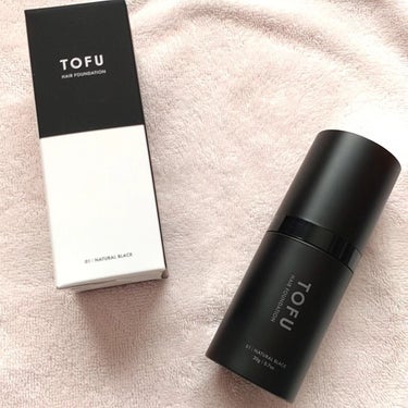 TOFU ヘアファンデーションのクチコミ「TOFU(@tofu_official.jp)様より提供頂きました、ヘアパウダー「TOFU」使.....」（1枚目）