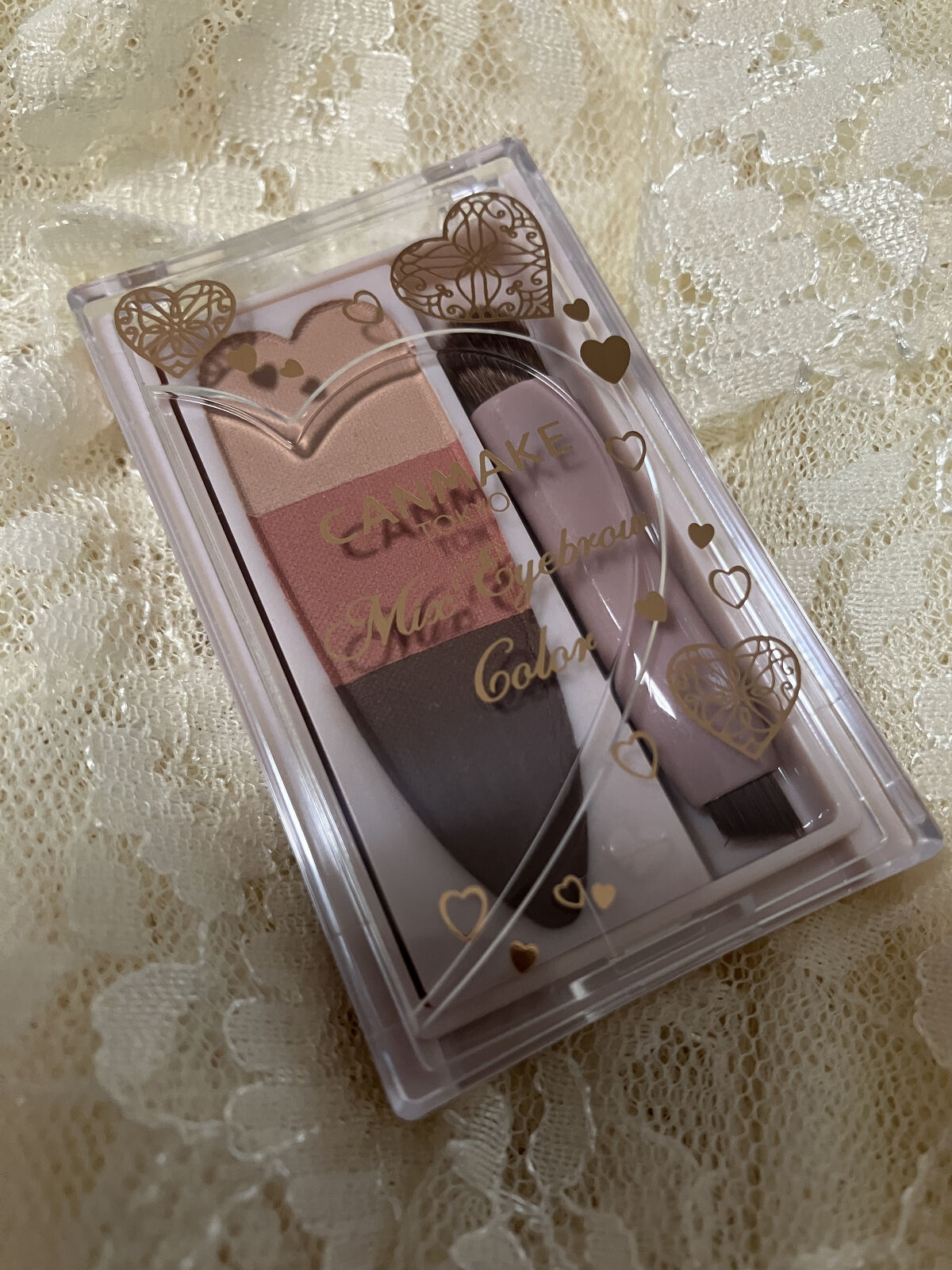 ミックスアイブロウカラー/キャンメイク/パウダーアイブロウを使ったクチコミ（2枚目）