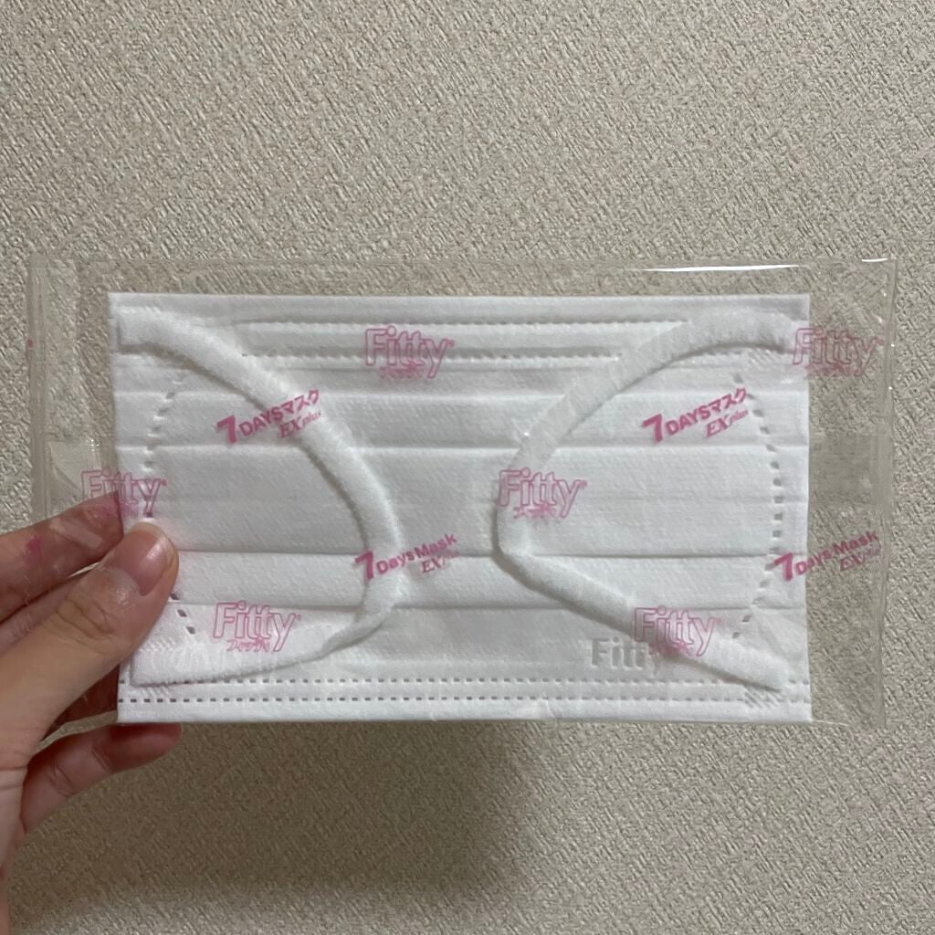 7DAYSマスク EX(やや小さめ)/フィッティ/マスクを使ったクチコミ(1枚目)