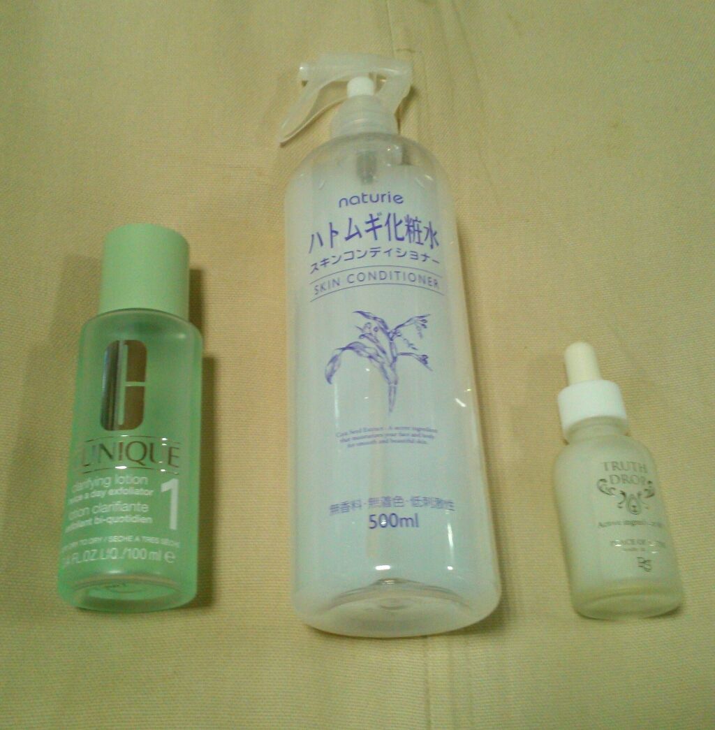 クラリファイング ローション 1 100ml/CLINIQUE/拭き取り化粧水を使ったクチコミ（2枚目）