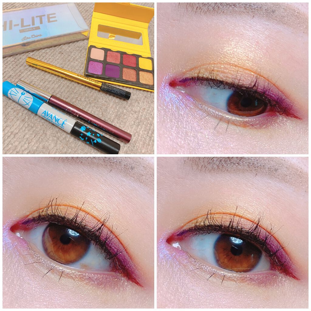 ラブ・ライナー リキッド グリッターコレクション ボルドーブラウン/ラブ・ライナー/リキッドアイライナーを使ったクチコミ（1枚目）