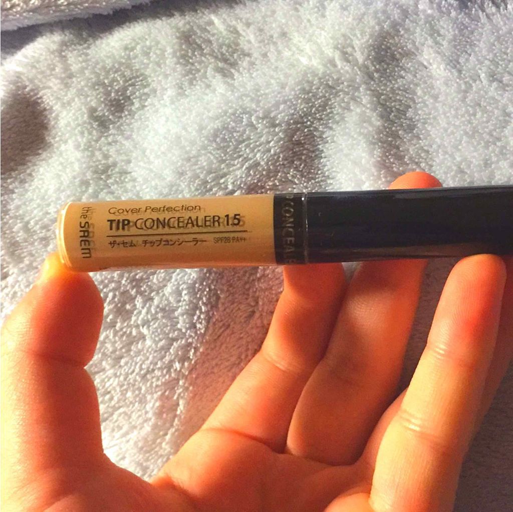 カバーパーフェクション チップコンシーラー/the SAEM/リキッドコンシーラーを使ったクチコミ（1枚目）