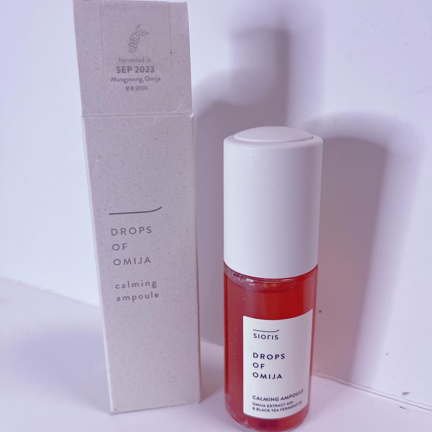 ドロップス オブ オミジャ カーミング アンプル/SIORIS/美容液を使ったクチコミ(1枚目)
