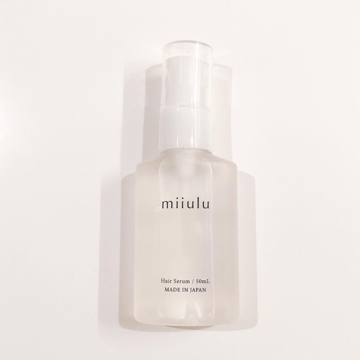 ヘアセラム/miiulu<ミウル>/アウトバストリートメントを使ったクチコミ(1枚目)