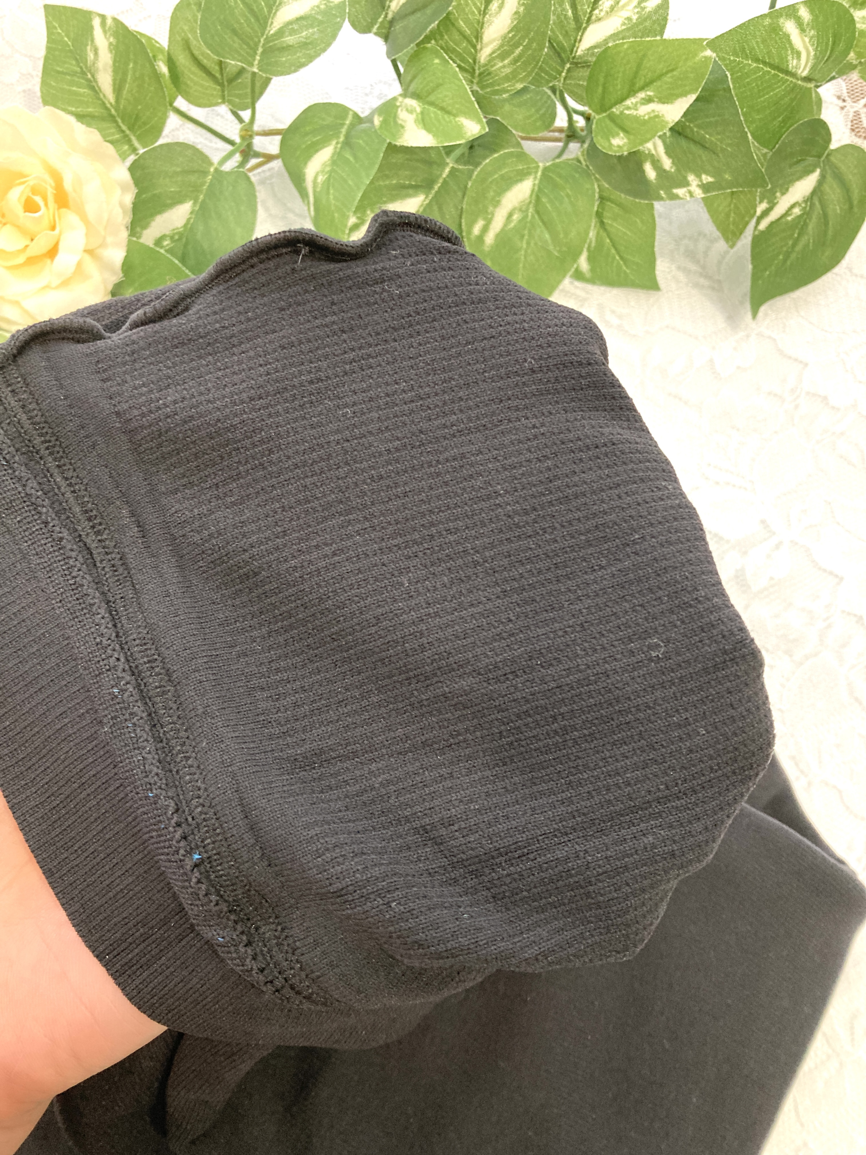 ダブルニットタイツ ブラック/ATSUGI/着圧ソックス・レギンスを使ったクチコミ（2枚目）