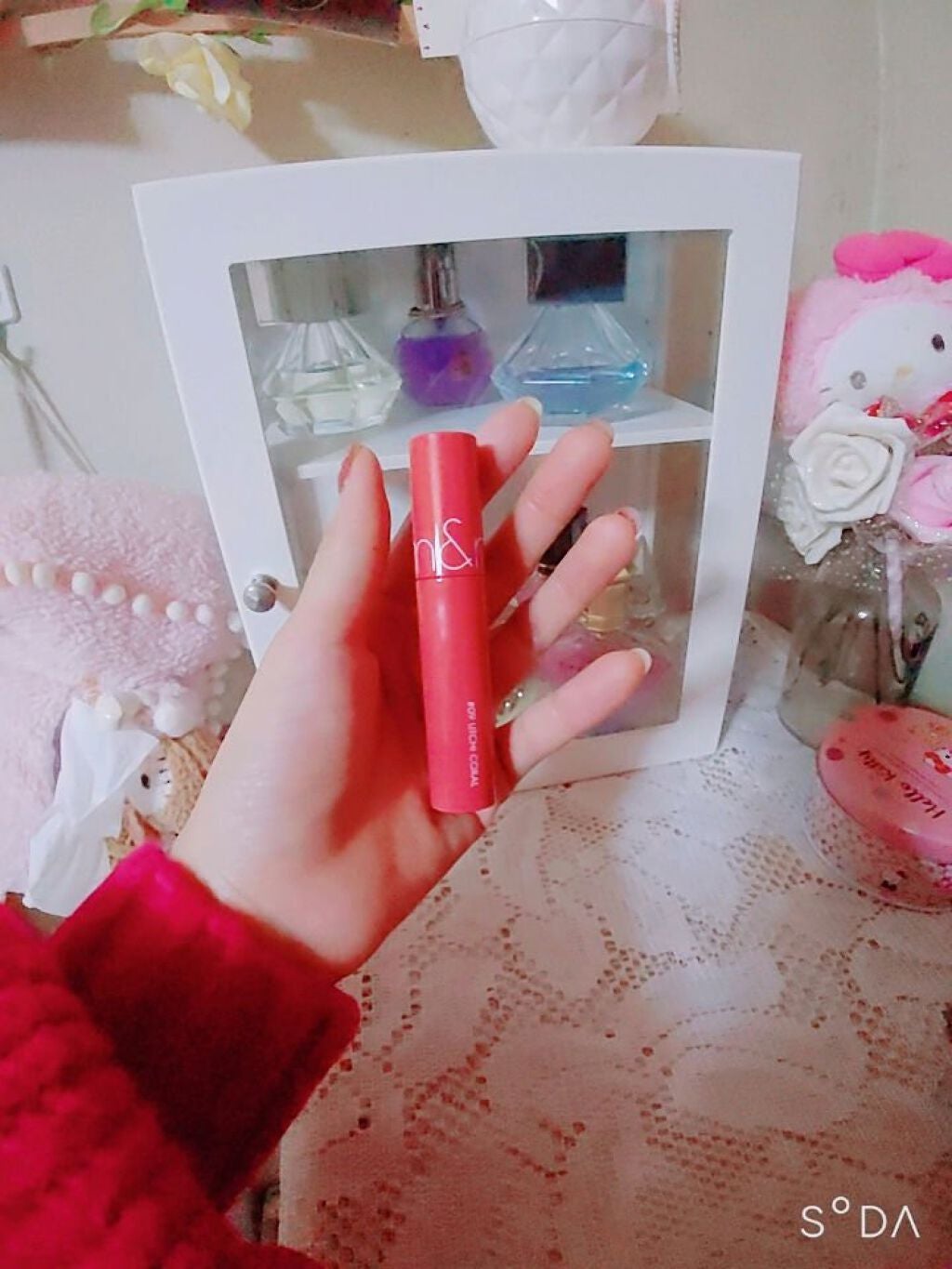 ジューシーラスティングティント/rom&nd/リップティントを使ったクチコミ(1枚目)