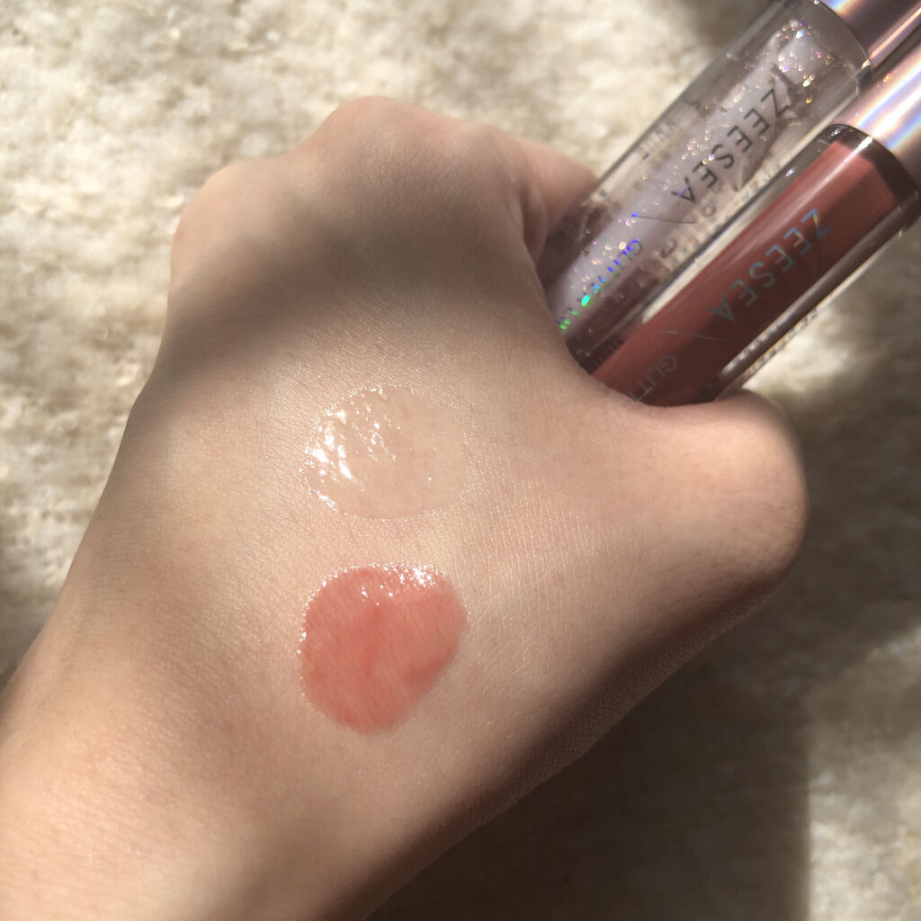 アンチグラビティネビュラ リップグロス/ZEESEA/リップグロスを使ったクチコミ（2枚目）