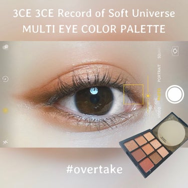 3CE MOOD RECIPE MULTI EYE COLOR PALETTE/3CE/パウダーアイシャドウを使ったクチコミ（1枚目）