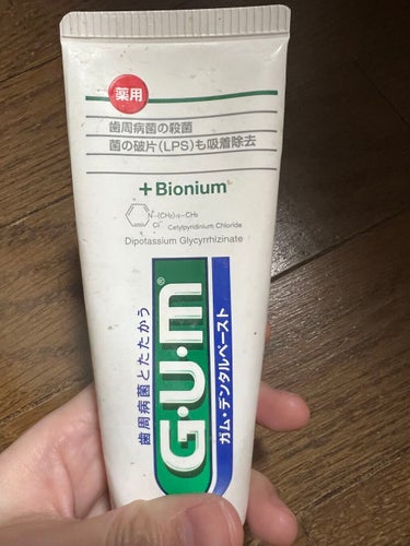 GUM デンタルペースト 爽快タイプのクチコミ「GUMデンタルペースト 爽快タイプ


#GUM#デンタルペースト 爽快タイプ #リピアイテム.....」（1枚目）