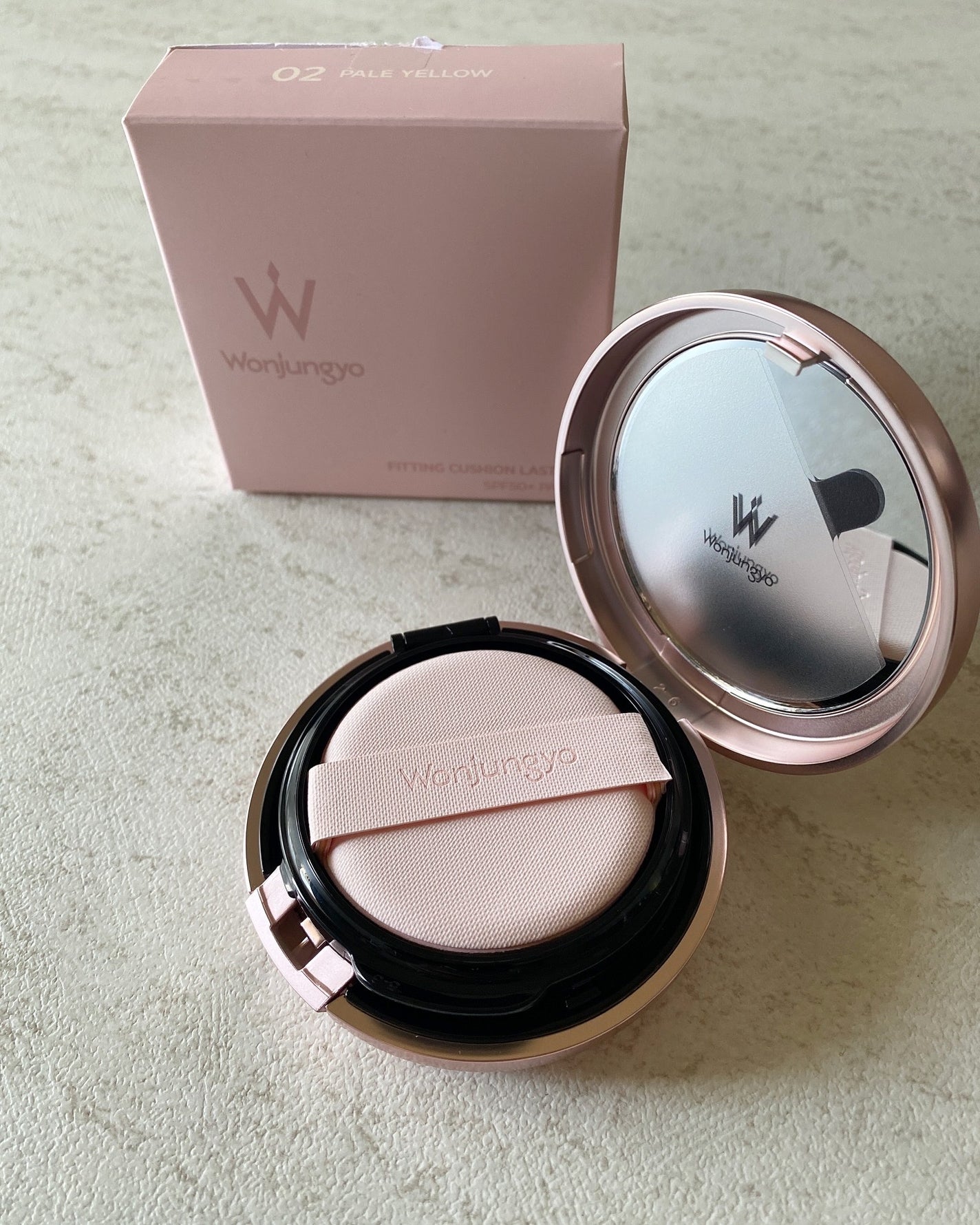 ウォンジョンヨ フィッティングクッション ラスティング/Wonjungyo/クッションファンデーションを使ったクチコミ(2枚目)