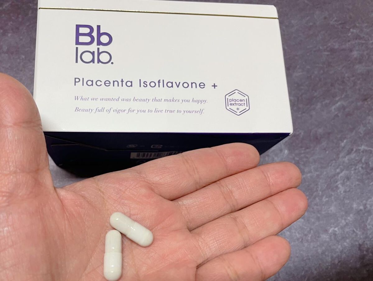 プラセンタ イソフラボン＋/Bb lab./美容サプリメントを使ったクチコミ（2枚目）
