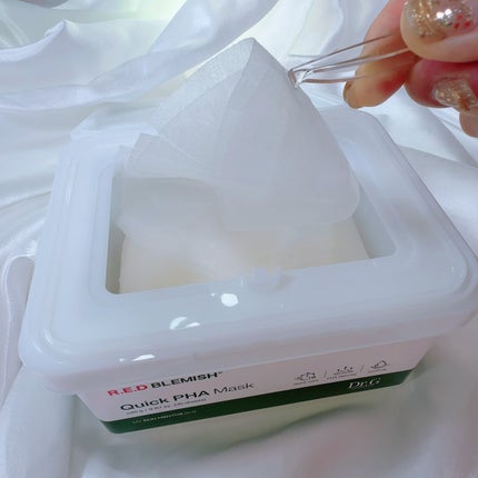 レッドブレミッシュクイックPHAシートマスク/Dr.G/シートマスク・パックを使ったクチコミ(3枚目)