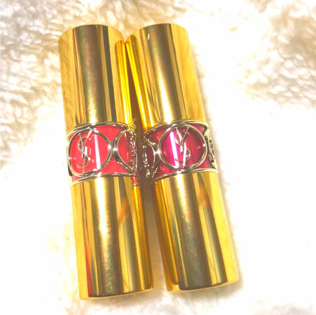 ルージュ ヴォリュプテ シャイン/YVES SAINT LAURENT BEAUTE/口紅を使ったクチコミ（1枚目）