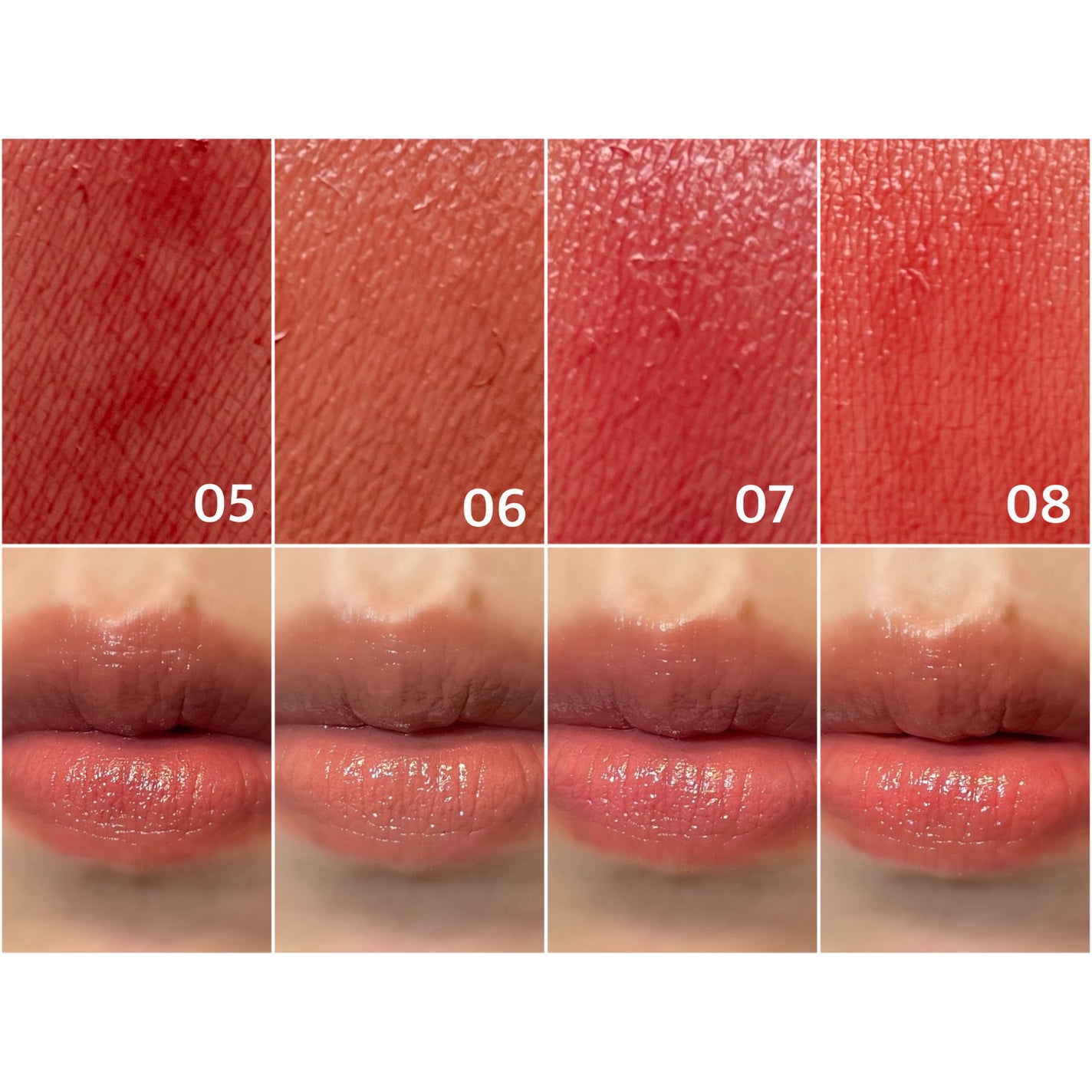 リップカラーシールド/CEZANNE/口紅を使ったクチコミ(5枚目)