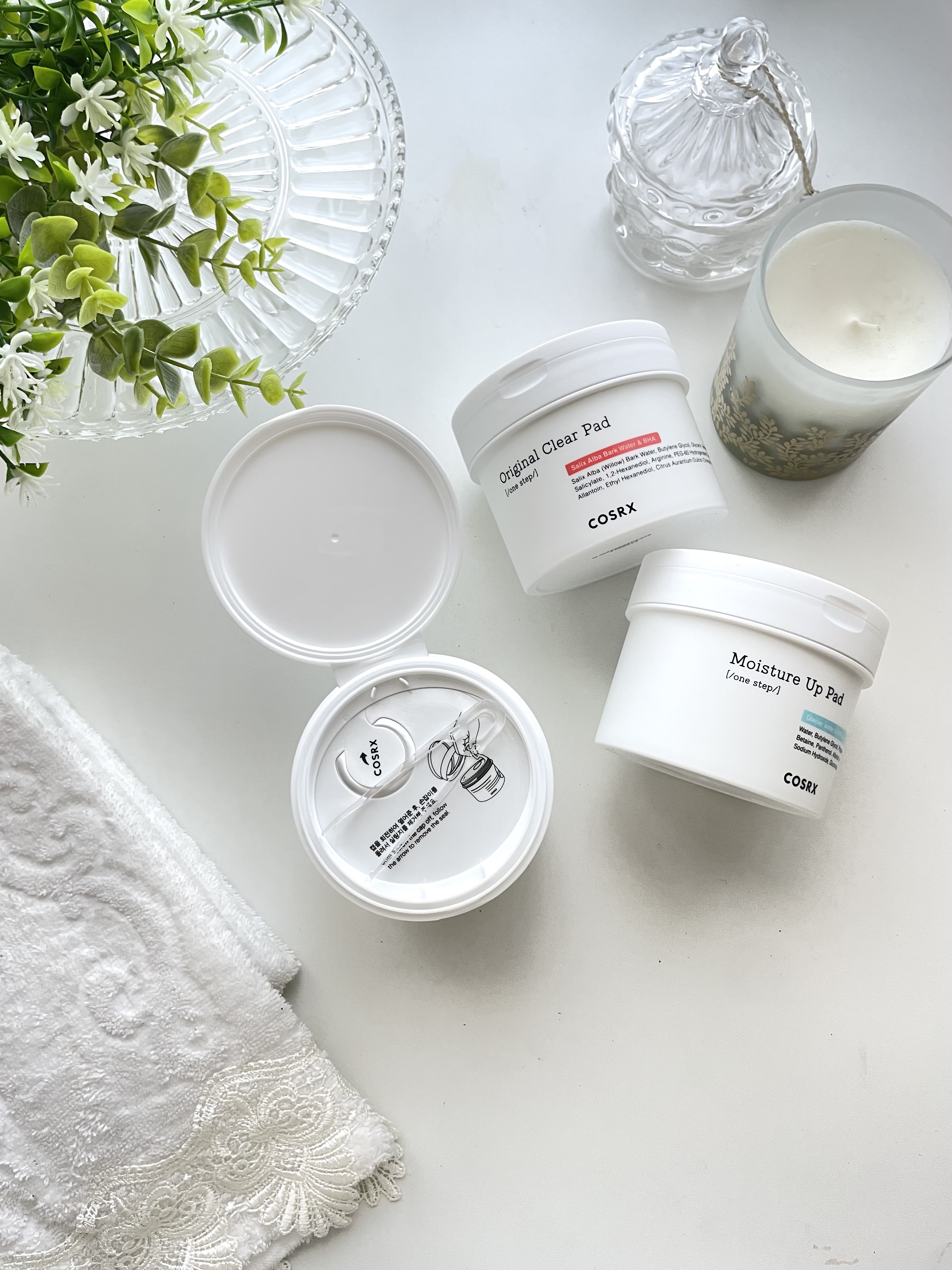 ワンステップモイスチャーアップパッド/COSRX/トナーパッドを使ったクチコミ（2枚目）