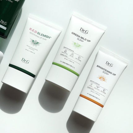 グリーンマイルドアップサンプラス/Dr.G/日焼け止めクリームを使ったクチコミ(4枚目)