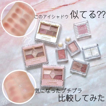 【旧品】パーフェクトスタイリストアイズ/キャンメイク/アイシャドウパレットを使ったクチコミ(1枚目)