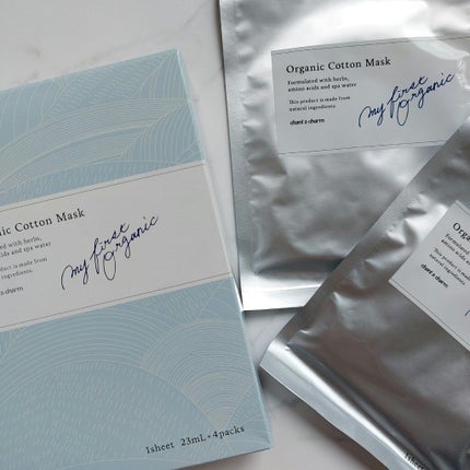 オーガニックコットンマスク/chant a charm /シートマスク・パックを使ったクチコミ(1枚目)