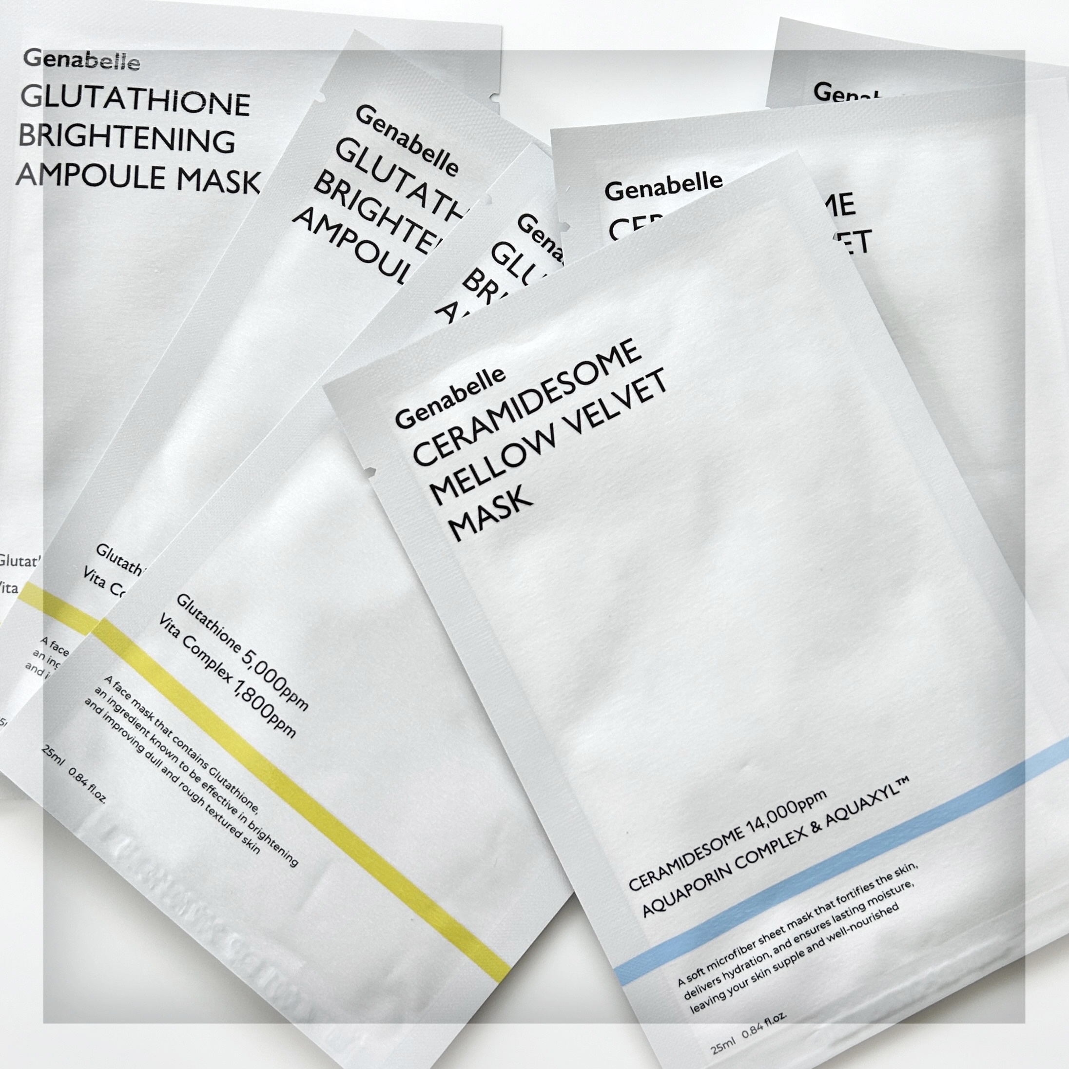 グルタチオンブアンプルマスク/Genabelle/シートマスク・パックを使ったクチコミ（1枚目）