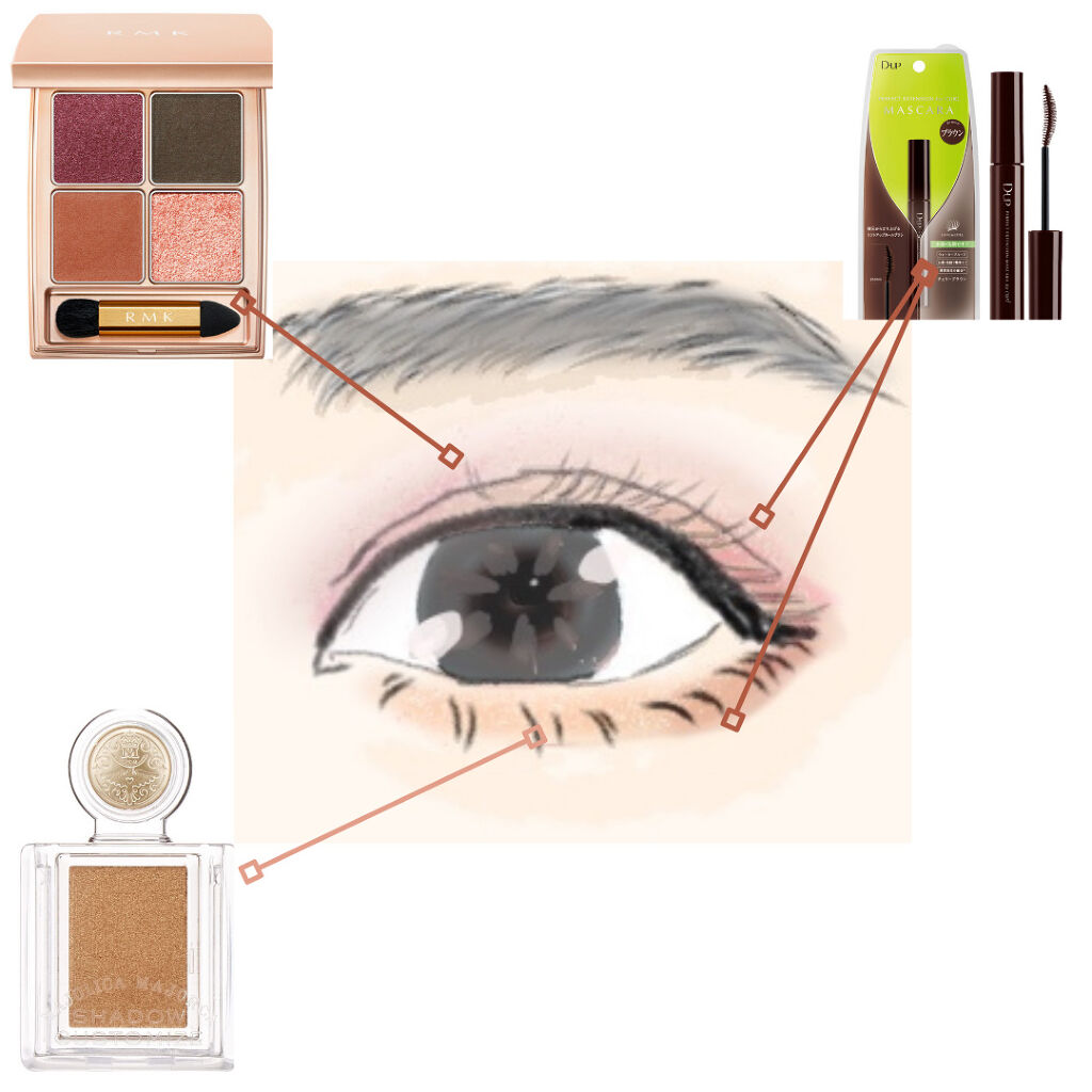 シャドーカスタマイズ/MAJOLICA MAJORCA/単色アイシャドウを使ったクチコミ（2枚目）