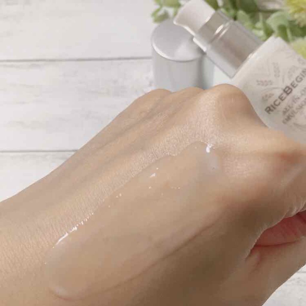 オールインワン エマルジョン No.11/ライスビギン/オールインワン化粧品を使ったクチコミ(4枚目)