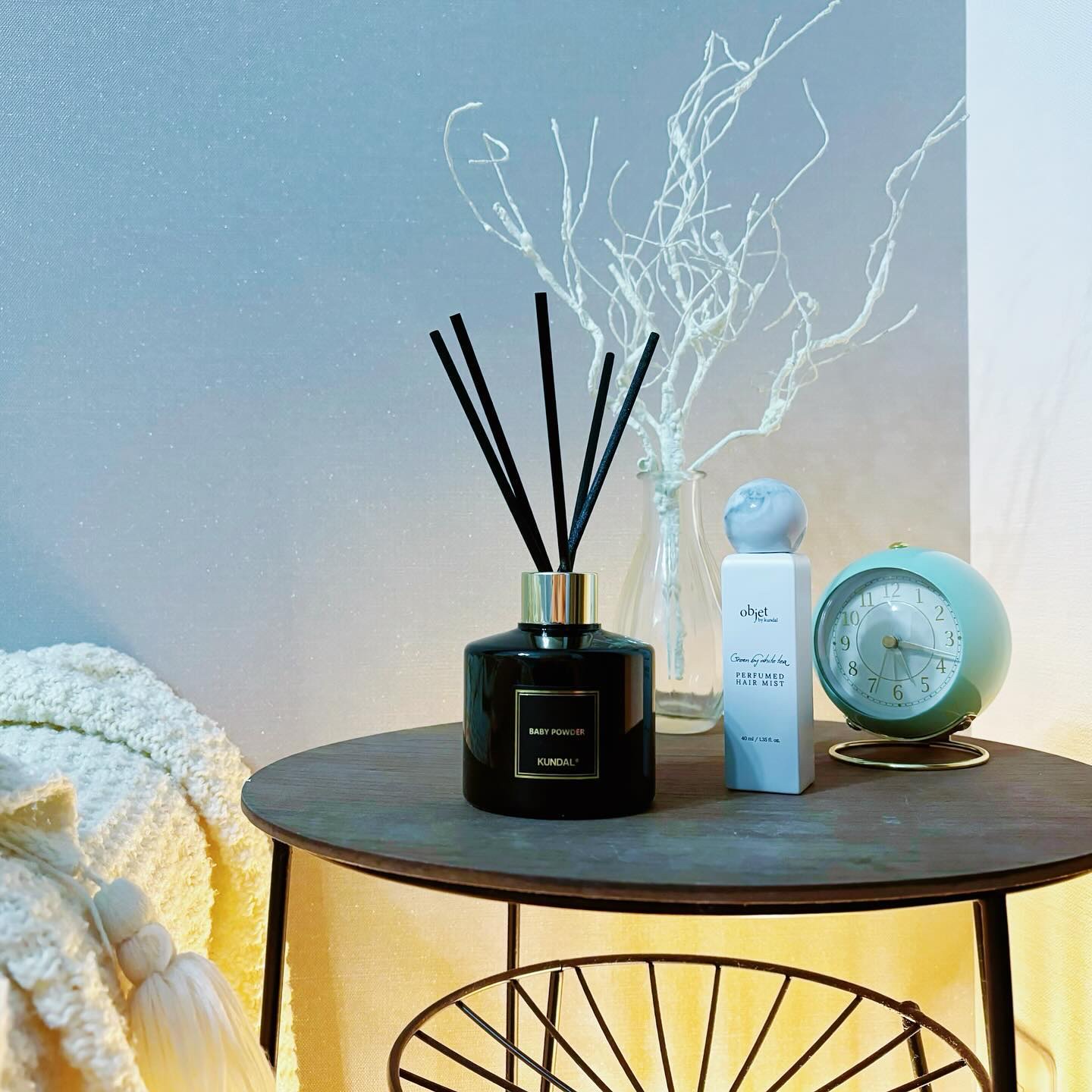 パフュームディフューザー 07.ベビーパウダー Baby Powder/KUNDAL/ルームフレグランスを使ったクチコミ（1枚目）