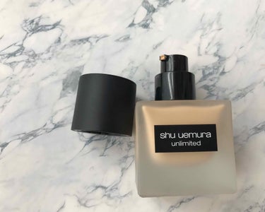 アンリミテッド ラスティング フルイド/shu uemura/リキッドファンデーションを使ったクチコミ（2枚目）