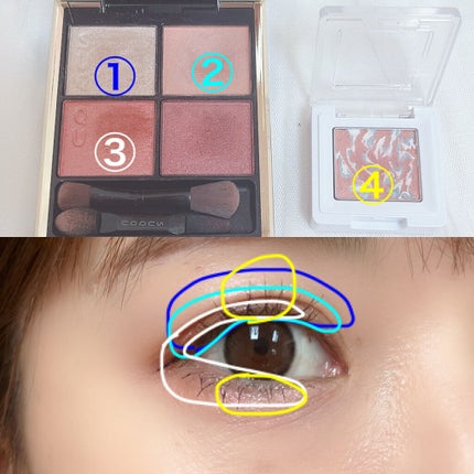 シグニチャー カラー アイズ/SUQQU/アイシャドウパレットを使ったクチコミ(4枚目)